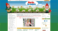Desktop Screenshot of nain-de-jardin.fr